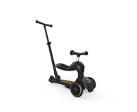 Scoot & Ride Highwaykick 1 Push and Go 2w1 Jeździk i hulajnoga Black&Gold - 1291995 - zdjęcie 3